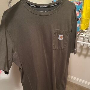 Carhartt Men's Dark Olive Short Sleeve Tee
